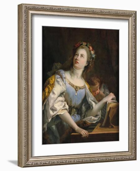 Saint Cecilia-Giambattista Tiepolo-Framed Giclee Print