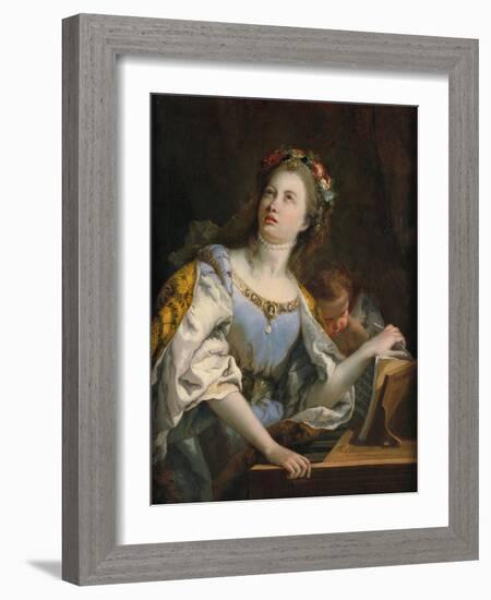 Saint Cecilia-Giambattista Tiepolo-Framed Giclee Print