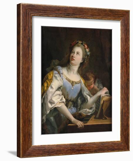 Saint Cecilia-Giambattista Tiepolo-Framed Giclee Print