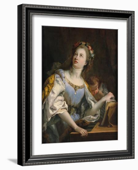 Saint Cecilia-Giambattista Tiepolo-Framed Giclee Print