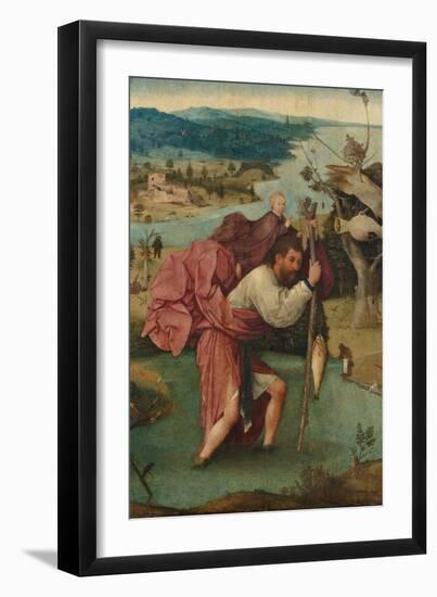 Saint Christopher, 1490S-Hieronymus Bosch-Framed Giclee Print