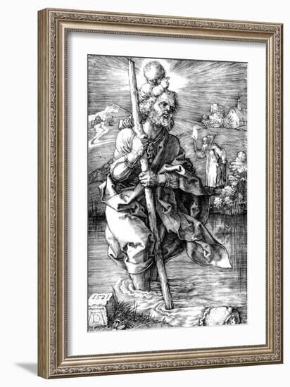 Saint Christopher Facing Right, 1521-Frank Cadogan Cowper-Framed Giclee Print