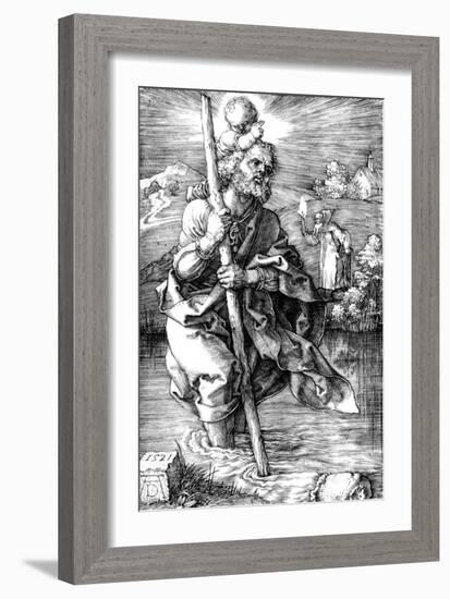 Saint Christopher Facing Right, 1521-Frank Cadogan Cowper-Framed Giclee Print