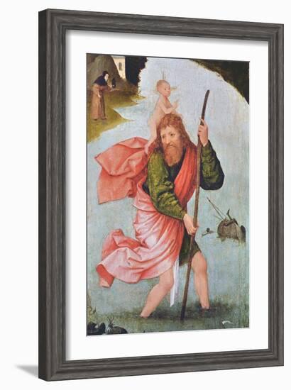 Saint Christopher-Hieronymous Bosch-Framed Giclee Print
