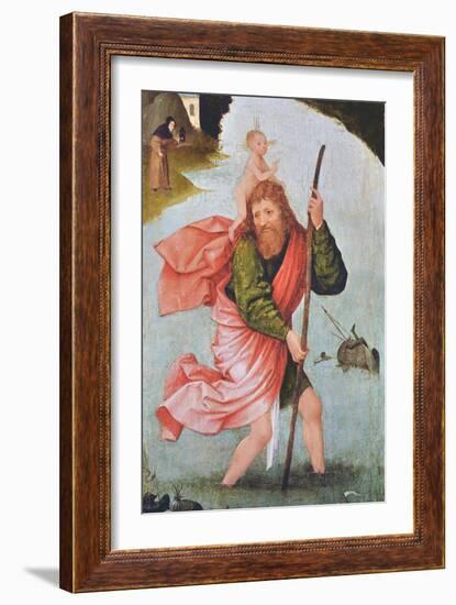 Saint Christopher-Hieronymous Bosch-Framed Giclee Print