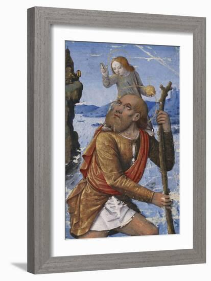 Saint Christopher-Jean Bourdichon-Framed Giclee Print