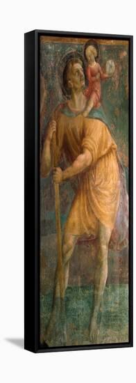 Saint Christopher-Tommaso Masaccio-Framed Premier Image Canvas