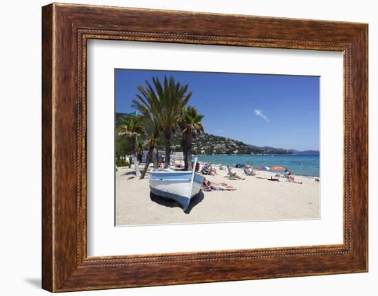 Saint-Clair Beach, Le Lavandou, Var-Stuart Black-Framed Photographic Print