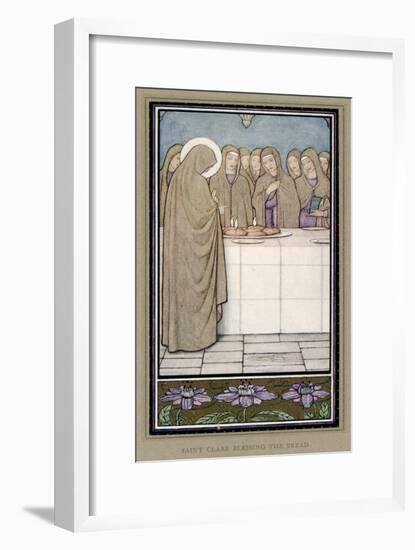 Saint Clare-null-Framed Art Print