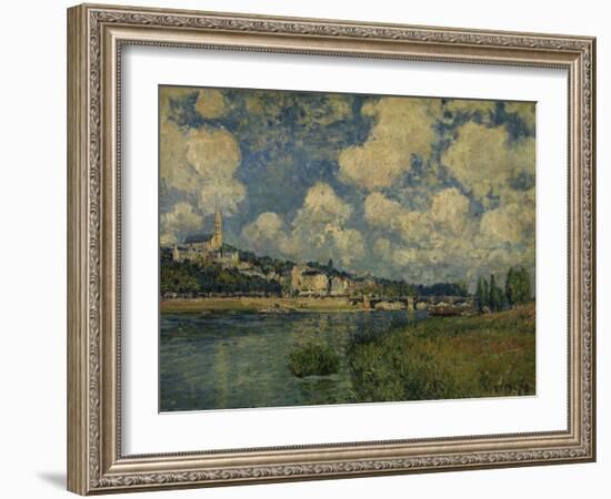 Saint-Cloud, 1877-Alfred Sisley-Framed Art Print