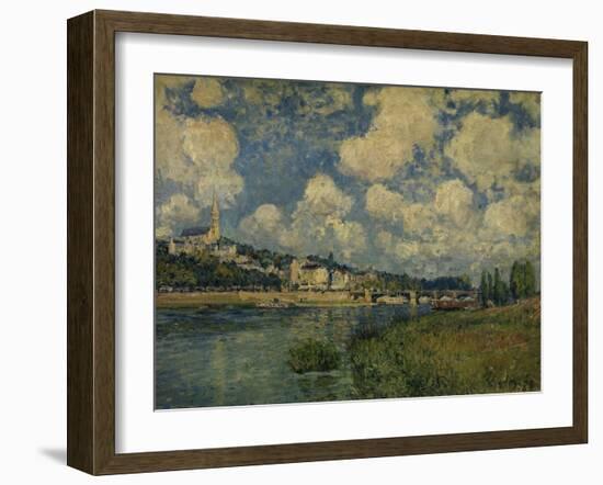 Saint-Cloud, 1877-Alfred Sisley-Framed Art Print