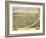 Saint Cloud, Minnesota - Panoramic Map-Lantern Press-Framed Art Print