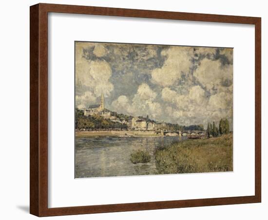Saint-Cloud-Alfred Sisley-Framed Premium Giclee Print