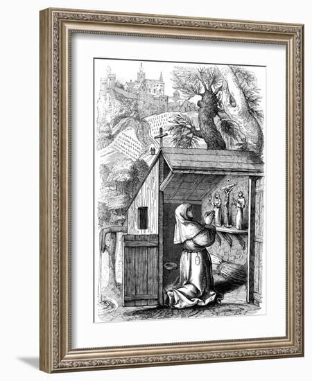 Saint Colette (1381-144), C16th Century-Martin de Voos-Framed Giclee Print