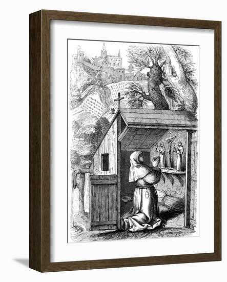 Saint Colette (1381-144), C16th Century-Martin de Voos-Framed Giclee Print