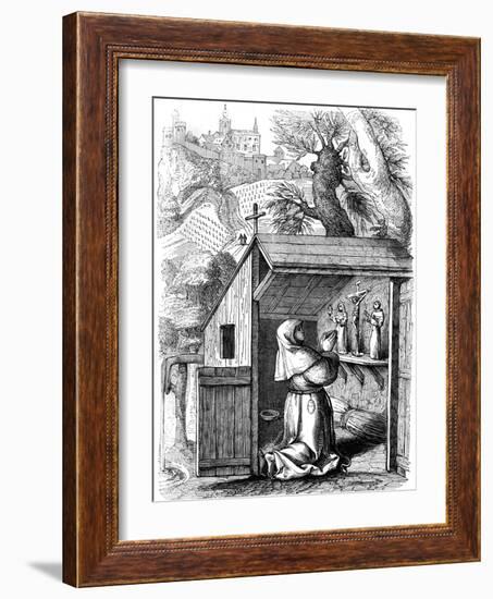 Saint Colette (1381-144), C16th Century-Martin de Voos-Framed Giclee Print