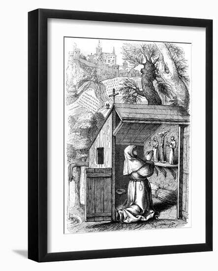 Saint Colette (1381-144), C16th Century-Martin de Voos-Framed Giclee Print