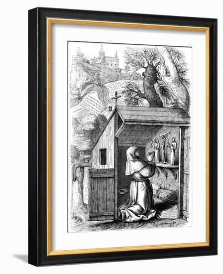 Saint Colette (1381-144), C16th Century-Martin de Voos-Framed Giclee Print