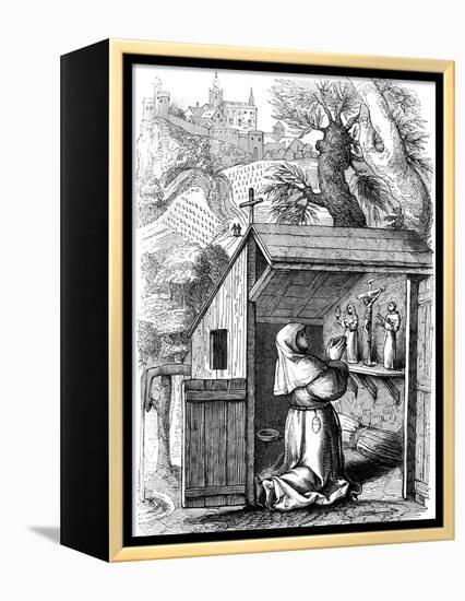 Saint Colette (1381-144), C16th Century-Martin de Voos-Framed Premier Image Canvas