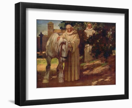 'Saint Columba and the White Horse', 1912-Unknown-Framed Giclee Print