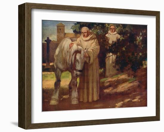 'Saint Columba and the White Horse', 1912-Unknown-Framed Giclee Print