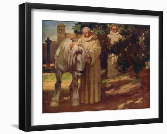 'Saint Columba and the White Horse', 1912-Unknown-Framed Giclee Print