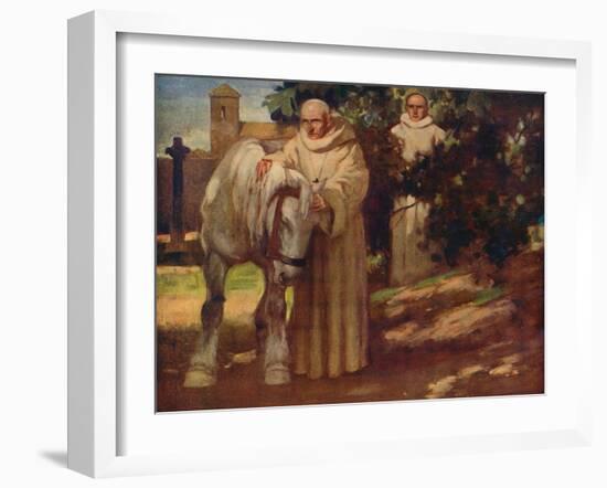 'Saint Columba and the White Horse', 1912-Unknown-Framed Giclee Print