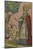 Saint Cornely, protecteur des bestiaux-null-Mounted Giclee Print