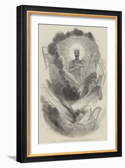 Saint David's Day-Joseph Kenny Meadows-Framed Giclee Print