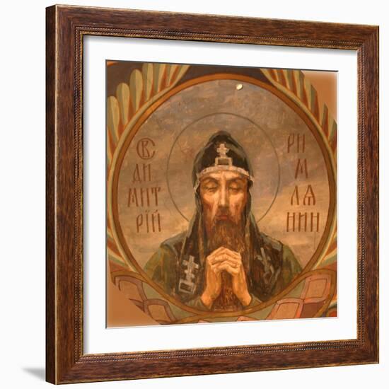 Saint Demetrius of Alexandria, 1885-1896-Viktor Mikhaylovich Vasnetsov-Framed Giclee Print