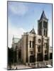 Saint-Denis Cathedral, Gothic, founded 1137 by Abbot Suger-null-Mounted Photographic Print