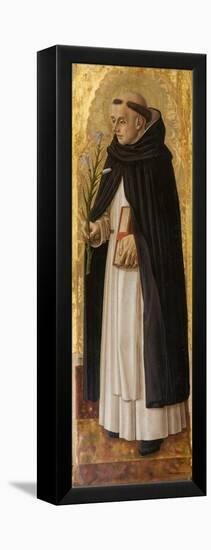 Saint Dominic, 1472-Carlo Crivelli-Framed Premier Image Canvas