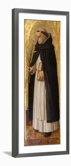 Saint Dominic, 1472-Carlo Crivelli-Framed Giclee Print