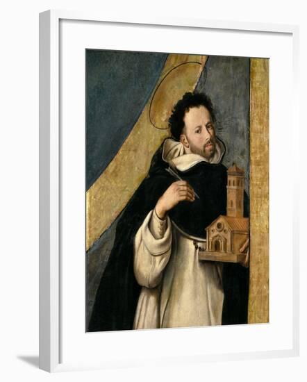 Saint Dominic, 1612-1614, Spanish School-Juan Bautista Maino-Framed Giclee Print