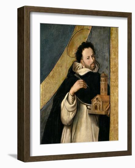 Saint Dominic, 1612-1614, Spanish School-Juan Bautista Maino-Framed Giclee Print