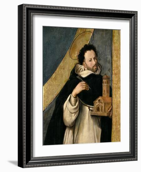 Saint Dominic, 1612-1614, Spanish School-Juan Bautista Maino-Framed Giclee Print