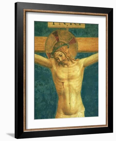 Saint Dominic with the Crucifix-Fra Angelico-Framed Giclee Print