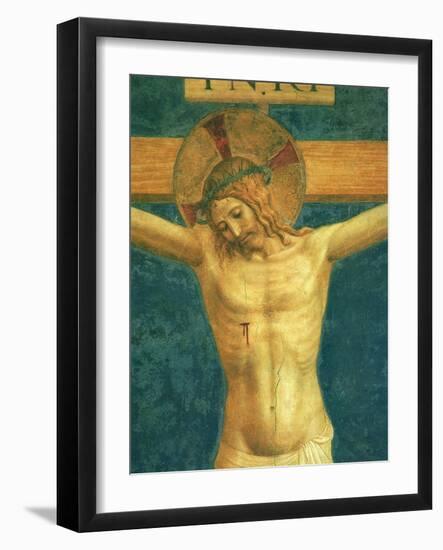 Saint Dominic with the Crucifix-Fra Angelico-Framed Giclee Print