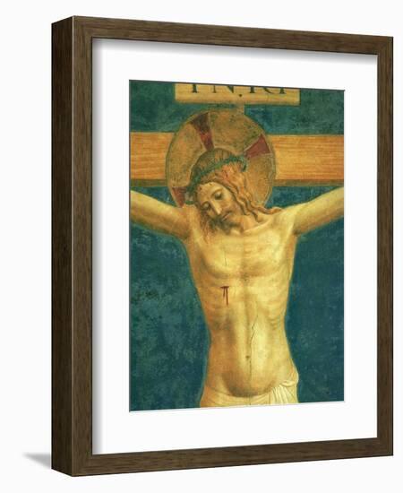 Saint Dominic with the Crucifix-Fra Angelico-Framed Giclee Print