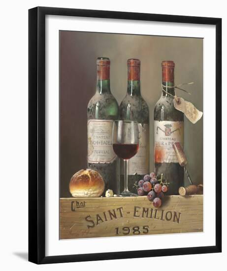 Saint Emillion 1985-Raymond Campbell-Framed Premium Giclee Print