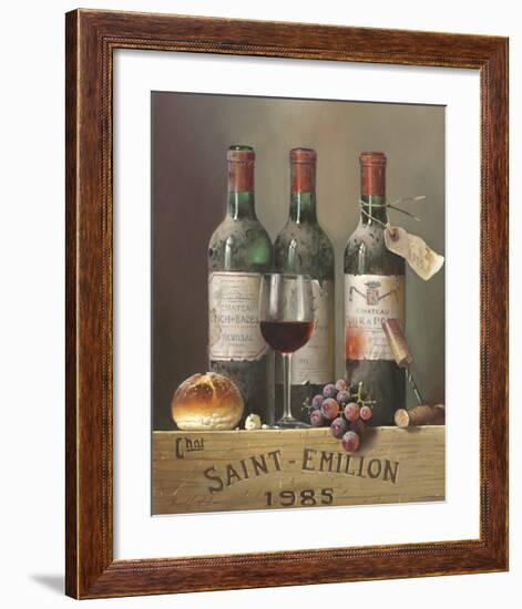 Saint Emillion 1985-Raymond Campbell-Framed Premium Giclee Print