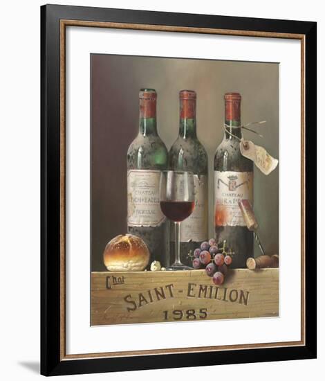 Saint Emillion 1985-Raymond Campbell-Framed Premium Giclee Print