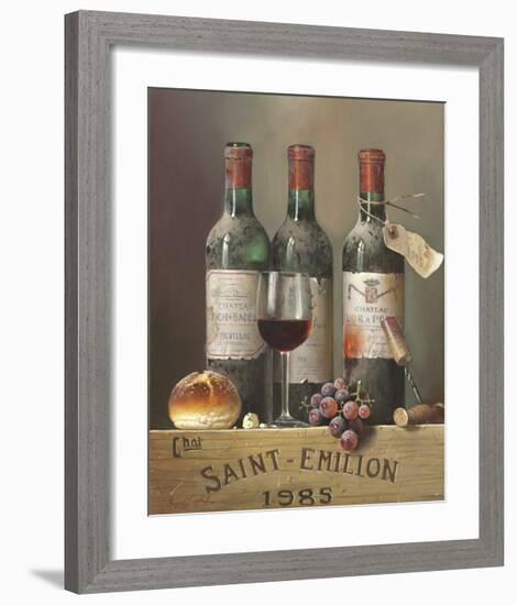 Saint Emillion 1985-Raymond Campbell-Framed Premium Giclee Print