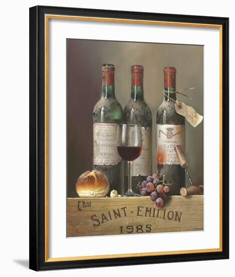 Saint Emillion 1985-Raymond Campbell-Framed Premium Giclee Print