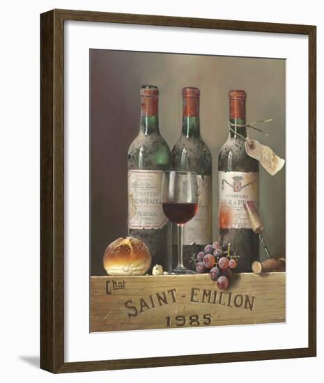 Saint Emillion 1985-Raymond Campbell-Framed Premium Giclee Print