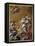 Saint Eustache et sa famille porté au ciel dit aussi L'Apothéose de saint E-Simon Vouet-Framed Premier Image Canvas