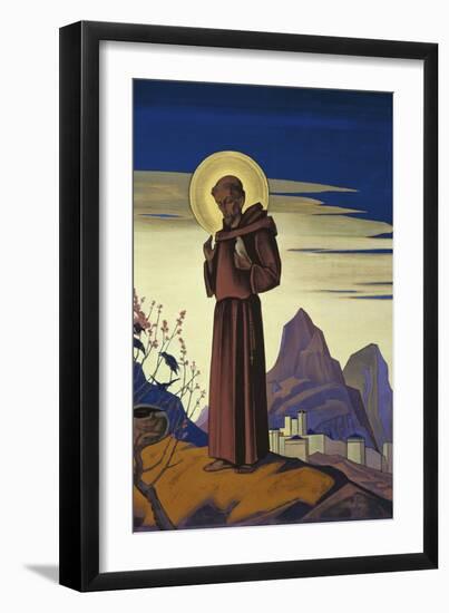 Saint Francis, 1932-Nicholas Roerich-Framed Giclee Print