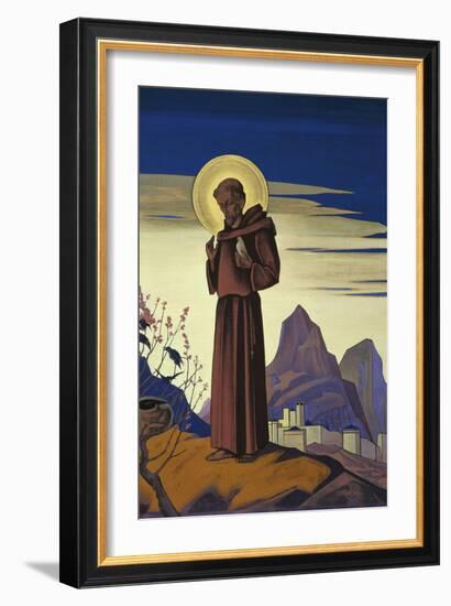 Saint Francis, 1932-Nicholas Roerich-Framed Giclee Print