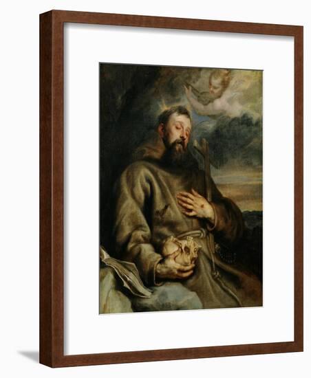 Saint Francis of Assisi, circa 1627-1632-Sir Anthony Van Dyck-Framed Giclee Print