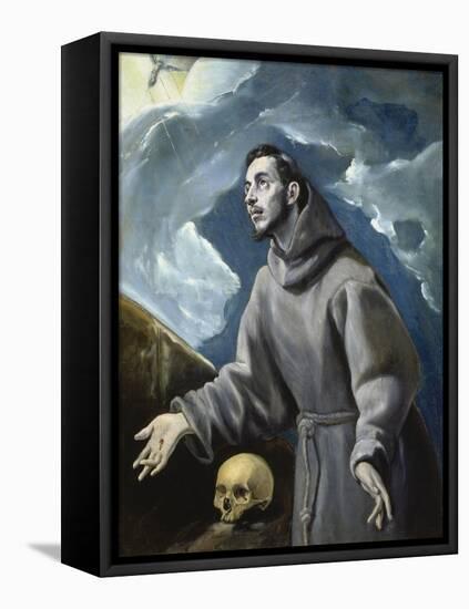 Saint Francis of Assisi Recives the Stigmata-El Greco-Framed Premier Image Canvas